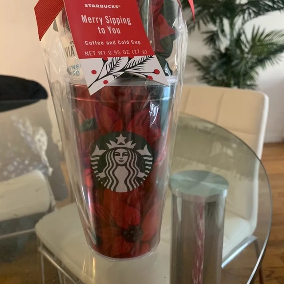 Starbucks cold cup and coffee - Picture 2 of 3